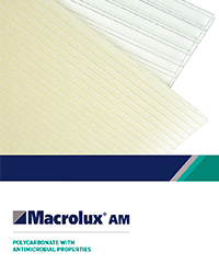 Macrolux AM Polycarbonate with antimicrobial properties
